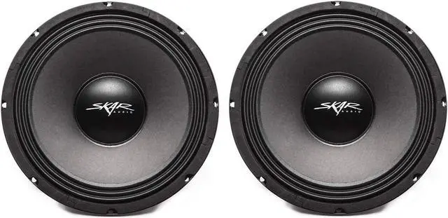Alt view image 2 of 5 - (2) Skar Audio FSX10-8 400-Watt 10-Inch 8 Ohm MID-Range Loudspeakers - 2 Speakers
