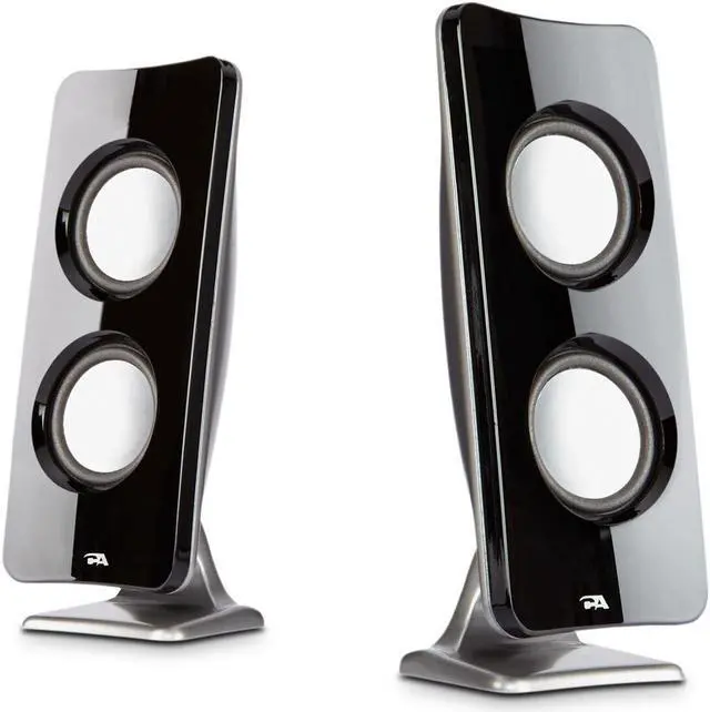 Alt view image 12 of 20 - Cyber Acoustics Curve Immersion 2.1 Speaker System - 30 W RMS