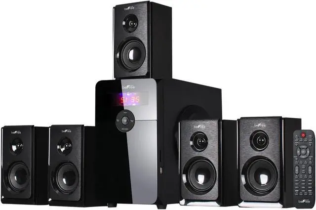 Main image of beFree Sound BFS-450 5.1 Channel Bluetooth Surround Sound Speaker System - Black
