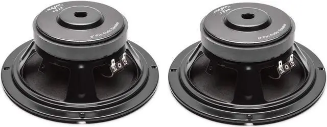 Alt view image 5 of 10 - (2) Skar Audio FSX8-4 350-Watt 8-Inch 4 Ohm MID-Range Loudspeakers - 2 Speakers