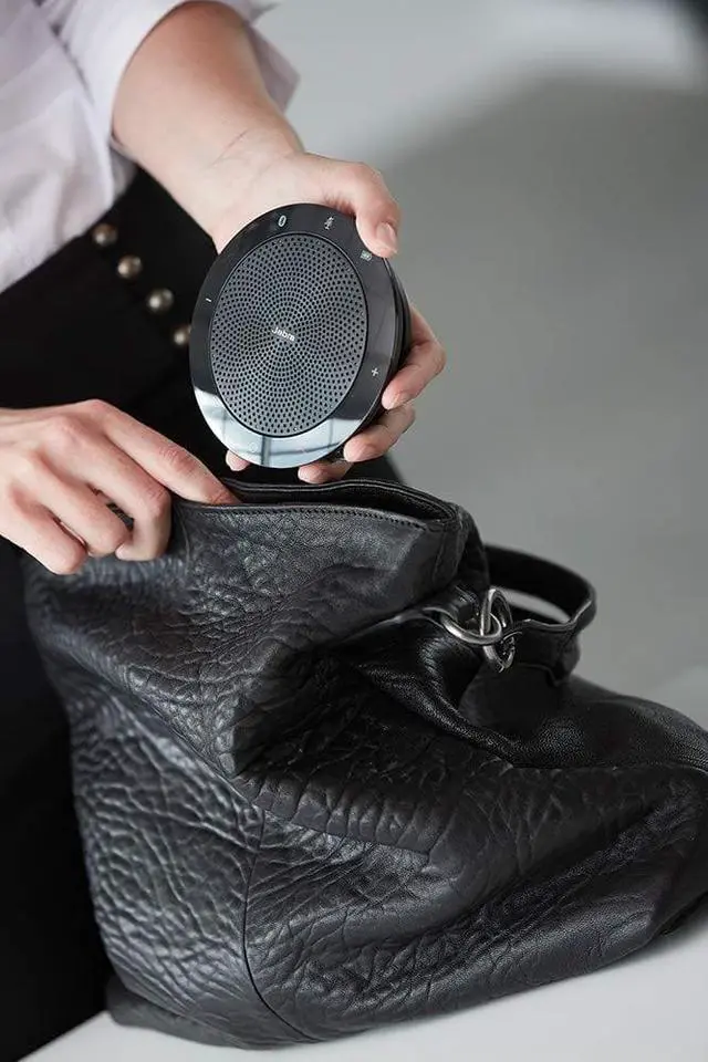 Alt view image 5 of 13 - Jabra 100-43100000-60 Speak 510 MS Wireless Bluetooth Speaker for Softphone and Mobile Phone