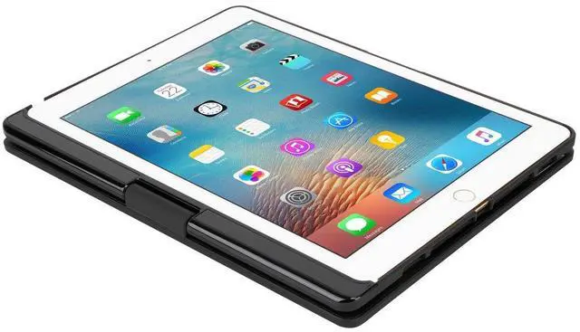 Alt view image 11 of 17 - TARGUS THZ700US VERSATYPE KEYBOARD CASE FOR 9.7IN IPAD PRO, AIR 2, 1 BLACK 9.7IN