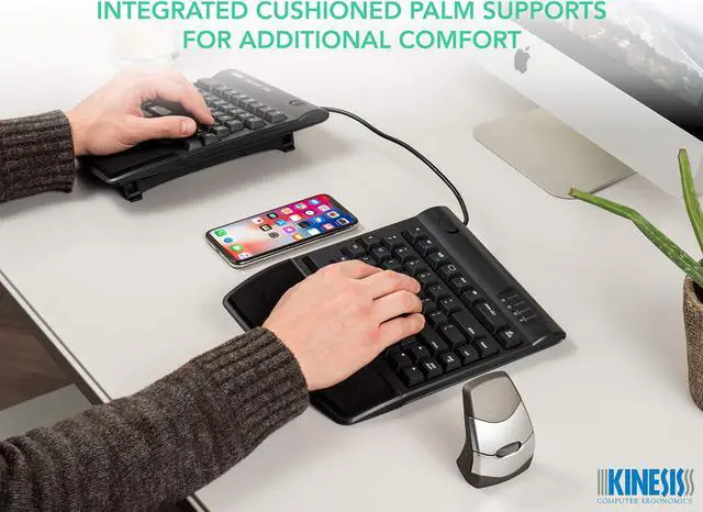 Alt view image 5 of 7 - Tenting Accessory for Kinesis Freestyle2 Ergonomic Keyboard, VIP3 with Palm Supports or V3 Without Palm Supports (VIP3)