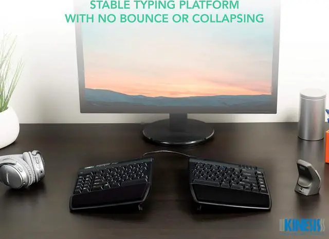 Alt view image 7 of 7 - Tenting Accessory for Kinesis Freestyle2 Ergonomic Keyboard, VIP3 with Palm Supports or V3 Without Palm Supports (VIP3)