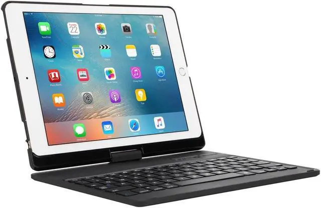 Alt view image 8 of 17 - TARGUS THZ700US VERSATYPE KEYBOARD CASE FOR 9.7IN IPAD PRO, AIR 2, 1 BLACK 9.7IN