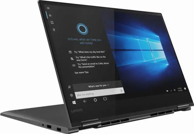 Alt view image 8 of 20 - Lenovo - Yoga 730 2-in-1 15.6" Touch-Screen Laptop - Intel Core i5 - 8GB Memory - 256GB Solid State Drive - Iron Gray 81CU000BUS Tablet Notebook Touchscreen PC Computer