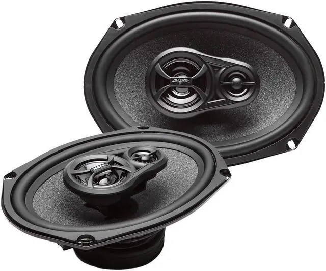 Alt view image 2 of 5 - Skar Audio 6"x9" 300W 3 Way Coaxial and 6.5" 200W Car Audio Speakers System - 4 Speakers