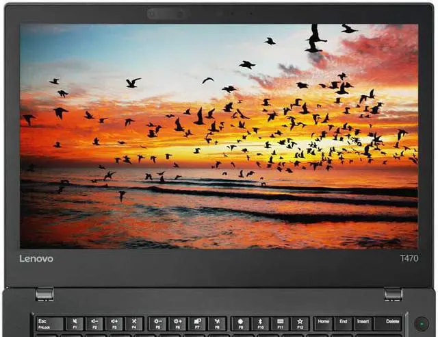 Alt view image 7 of 7 - Lenovo ThinkPad T470 14" HD Business Laptop, Intel Core i5-6200U up to 2.8GHz, 8GB DDR4, 256GB PCIe SSD, Webcam, Wireless AC, Bluetooth, Thunderbolt, Fingerprint Reader,