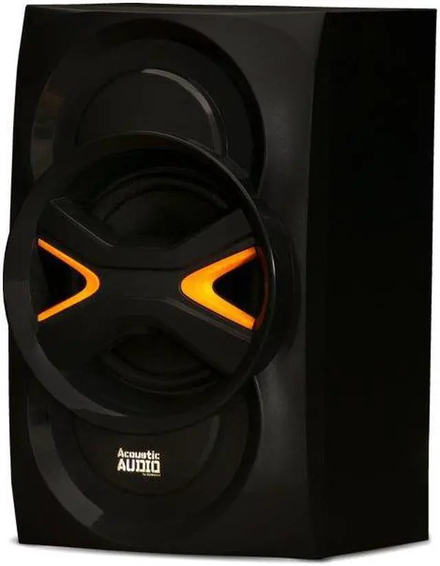 Alt view image 11 of 20 - Acoustic Audio AA5210 Home Theater 5.1 Speaker System with Bluetooth USB and LED Lights