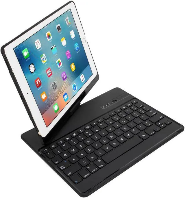 Alt view image 9 of 17 - TARGUS THZ700US VERSATYPE KEYBOARD CASE FOR 9.7IN IPAD PRO, AIR 2, 1 BLACK 9.7IN