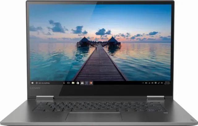 Alt view image 9 of 20 - Lenovo - Yoga 730 2-in-1 15.6" Touch-Screen Laptop - Intel Core i5 - 8GB Memory - 256GB Solid State Drive - Iron Gray 81CU000BUS Tablet Notebook Touchscreen PC Computer