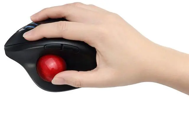 Alt view image 12 of 20 - ADESSO INC. iMouse T30 Wireless Optical Trackball