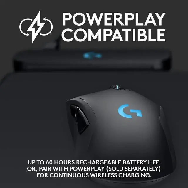 Alt view image 7 of 20 - Logitech 910-005638 Lightspeed Wireless Gaming Mouse