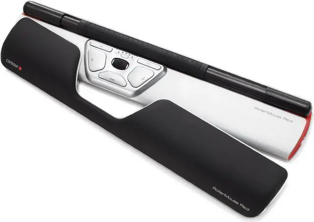 Alt view image 6 of 20 - Contour Design Contour RollerMouse RM-RED-WL Wireless Rollerbar Mouse Black