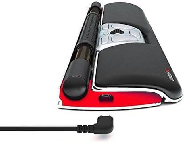 Alt view image 4 of 20 - Contour Design Contour RollerMouse RM-RED-WL Wireless Rollerbar Mouse Black