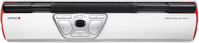 Alt view image 7 of 20 - Contour Design Contour RollerMouse RM-RED-WL Wireless Rollerbar Mouse Black