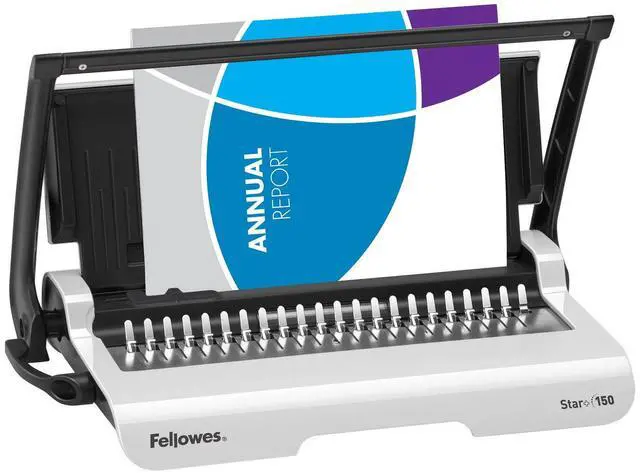 Alt view image 14 of 20 - Fellowes Star+ 150 Manual Comb Binding Machine