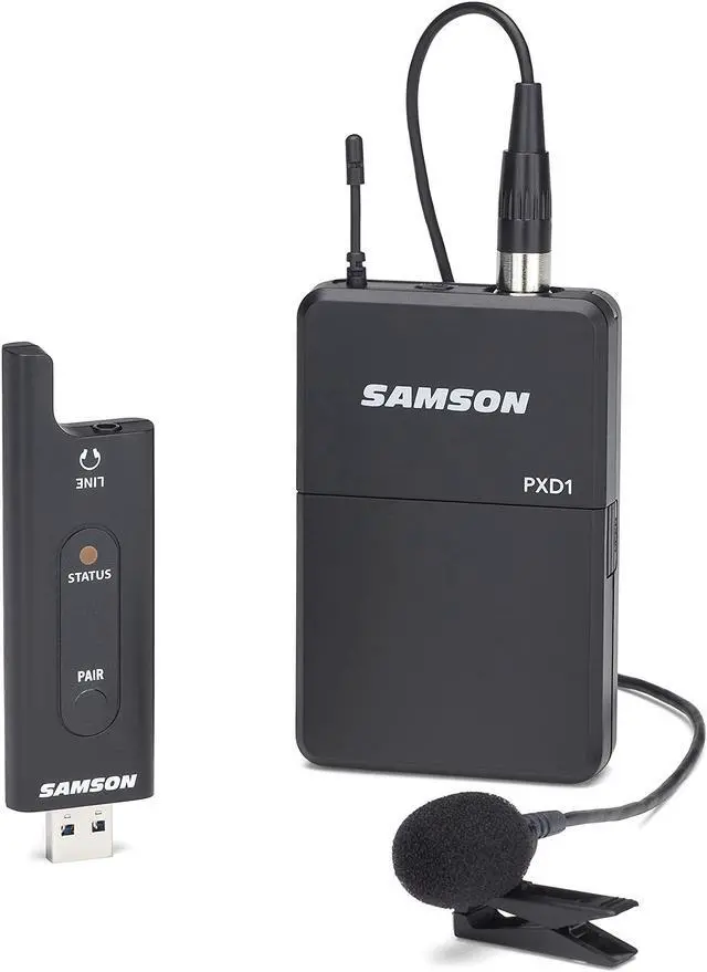 Alt view image 15 of 20 - Samson XPD2 Lavalier USB Digital Wireless System