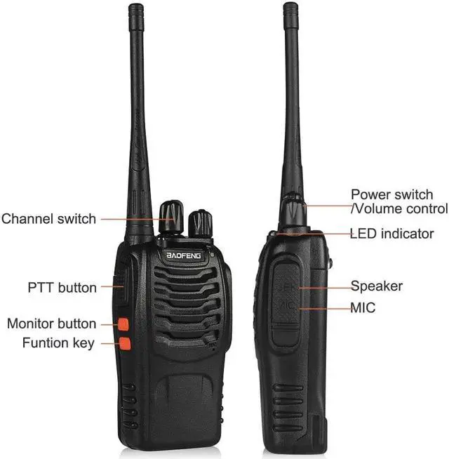 Alt view image 3 of 7 - Baofeng BF-888S Two Way Radio (Pack of 10) and USB Programming Cable (1PC)