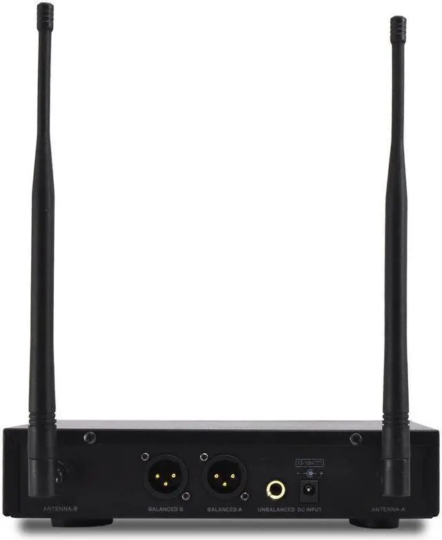 Alt view image 3 of 12 - PYLE Wireless Microphone System, Black (PDWM3365.5)