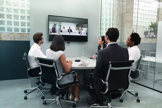 Alt view image 5 of 11 - Jabra PanaCast (8100-119), World's First Intelligent 180°Panoramic-4K Plug-and-Play Video Conference System, Microsoft Teams Certified