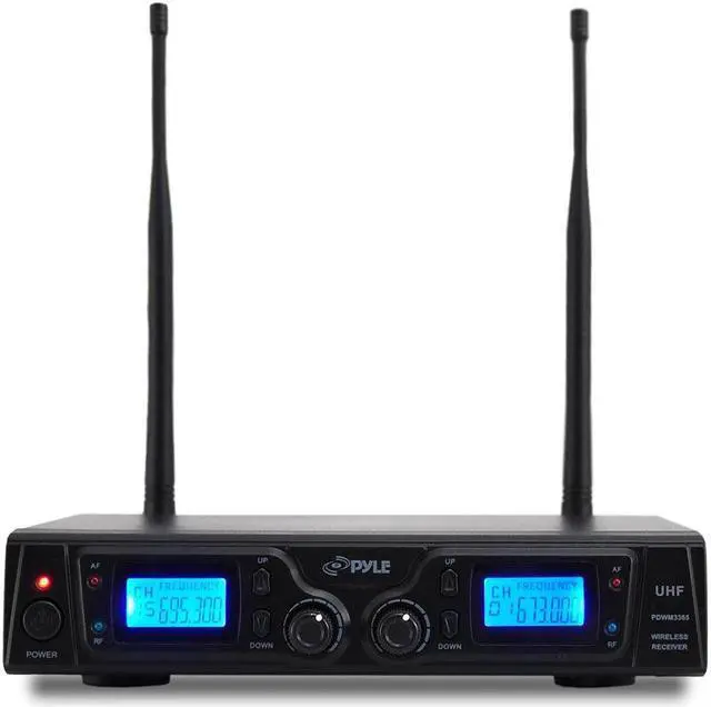 Alt view image 2 of 12 - PYLE Wireless Microphone System, Black (PDWM3365.5)