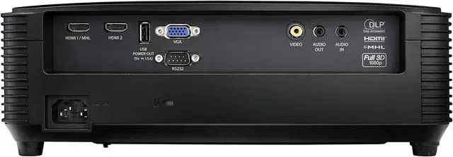 Alt view image 6 of 20 - Optoma EH336 EH336 1080P DLP Full HD Business Projector