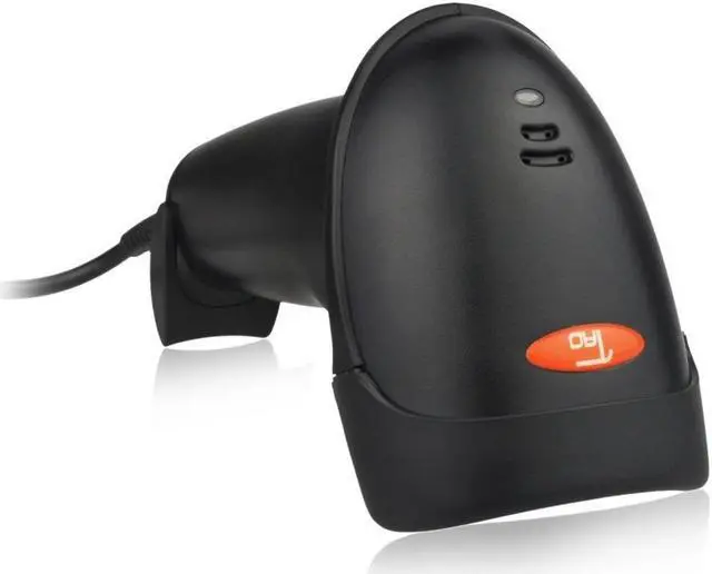 Alt view image 12 of 17 - Taotronics TT-BS003 Black USB Automatic Wired Handheld Laser Barcode Scanner With Hands Free Adjustable Stand Bracket