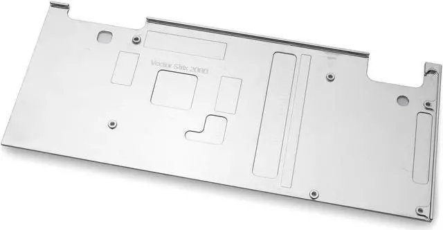 Alt view image 3 of 5 - EKWB EK-Vector Strix RTX 2080 Backplate, Nickel