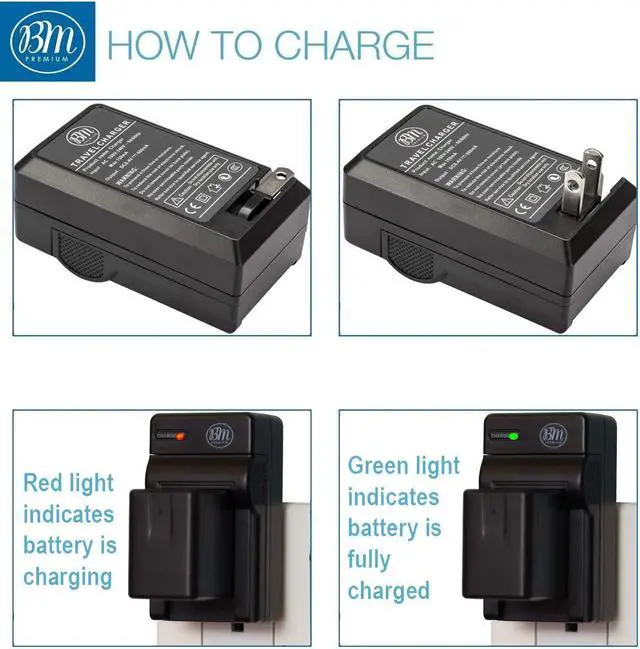 Alt view image 4 of 7 - BM Premium 2 VW-VBT380 Batteries and Charger for Panasonic HC-V800K, HC-VX1K, HC-WXF1K, HCV510, HCV520, HC-V550, HCV710, HC-V720, HC-V750, HC-V770, HC-VX870, HC-VX981, HCW580, HC-W850, HC-WXF991