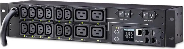 Alt view image 7 of 18 - CyberPower PDU41008 16 Outlet PDU