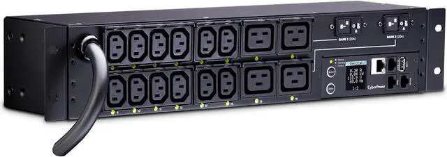 Alt view image 5 of 18 - CyberPower PDU41008 16 Outlet PDU