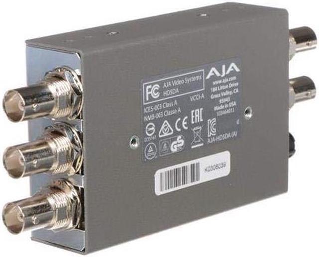 Alt view image 6 of 7 - AJA Video Systems - HD5DA - AJA VIDEO 4-way HD5DA Distribution Amplifier - 270MHz