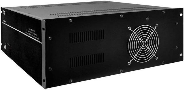 4 Multi-Zone Bluetooth Stereo Amplifier - 19” Rack Mount, Powerful