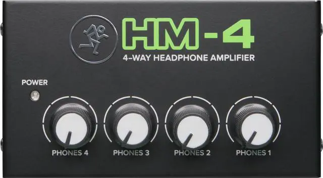Alt view image 13 of 20 - Mackie HM-400 4-Channel Headphone Amplifier