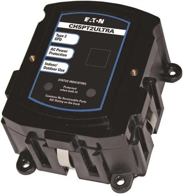 Alt view image 3 of 5 - EATON CHSPT2ULTRA Surge Protection Device, 1 Phase, 120/240V, Depth: 2.25"