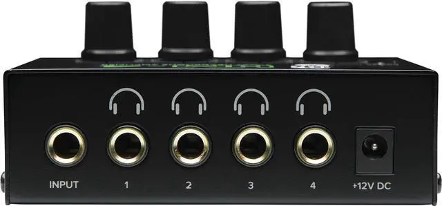 Alt view image 14 of 20 - Mackie HM-400 4-Channel Headphone Amplifier