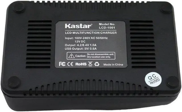 Alt view image 4 of 6 - Kastar Fast Charger + NPFH70 Battery (2-Pack) for Sony NP-FH100, FH60, FH70, NP-FH90, TRV and Sony DCR-DVD405 407E 408 410E 450 602E 650E DCR-HC96 DCR-SR85 HDR-HC9 HDR-UX20 HDR-SR12 DCR-SR65E XR500E