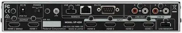 Alt view image 2 of 5 - Roland VP-42H Video Processor