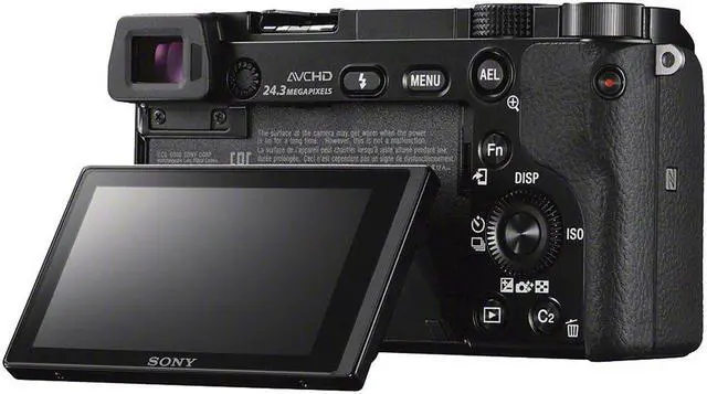 Alt view image 3 of 4 - Sony Alpha A6000 Wi-Fi Digital Camera & 16-50mm Lens with E-Mount 55-210mm f/4.5-6.3 OSS Zoom Lens