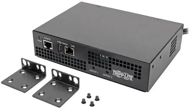 Alt view image 14 of 20 - Tripp Lite PDU15NETLX 2-Outlet PDU