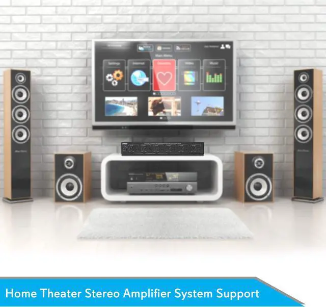 Alt view image 5 of 14 - 6 Channel Speaker Selector Switch - Multi Zone A B Speaker Distribution Controller Box w/ Independent Audio Source Volume Control, Supports Home Theater Stereo Receiver System - Pyle PSLSW6