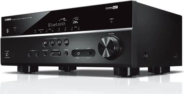 Alt view image 3 of 4 - Yamaha RX-V385 5.1-Channel 4K Ultra HD AV Receiver with Bluetooth