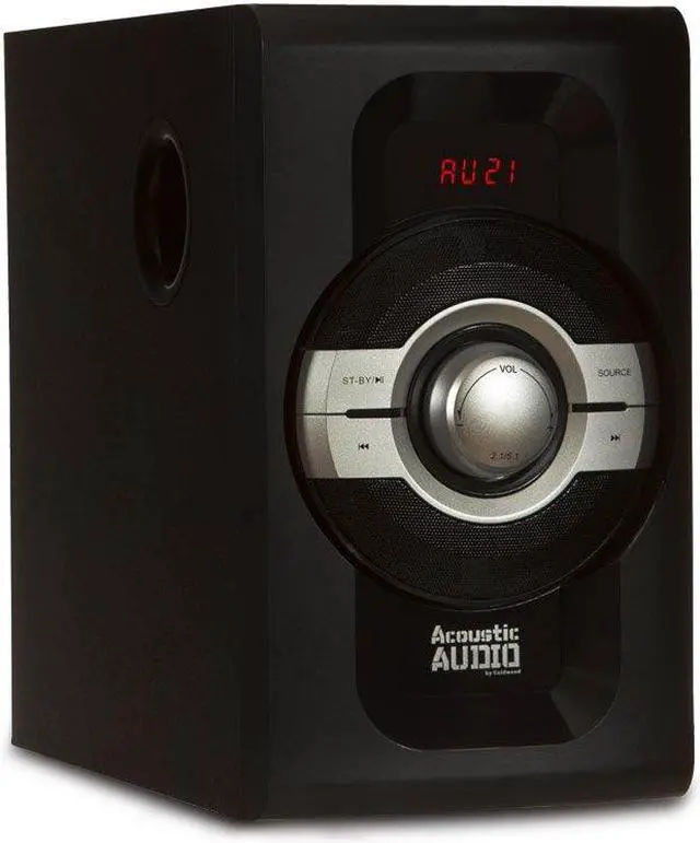 Alt view image 2 of 6 - Acoustic Audio AA5240 Home Theater 5.1 Bluetooth Speaker System with USB and SD Inputs