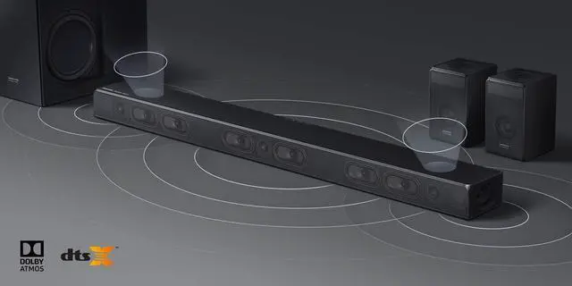 Alt view image 8 of 11 - Samsung Harman Kardon HW-N950  512W Soundbar with Dolby Atmos