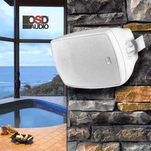 Alt view image 17 of 19 - OSD AUDIO BTP-525WHT 5.25" 75-Watt Bluetooth(R) 2-Way Patio Poly Subwoofer (White)