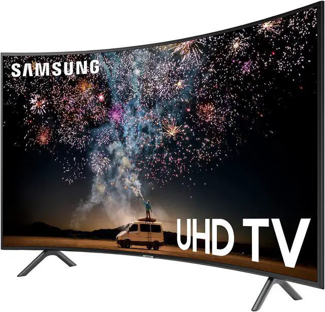Alt view image 7 of 11 - Samsung 65" RU7300 Curved 7 Series 4K Smart UHD LED TV (UN65RU7300FXZA, 2019 Model)