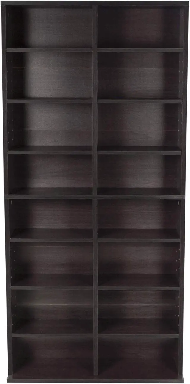 Alt view image 8 of 11 - Atlantic 38435719 Oskar 464 Media Cabinet - Espresso