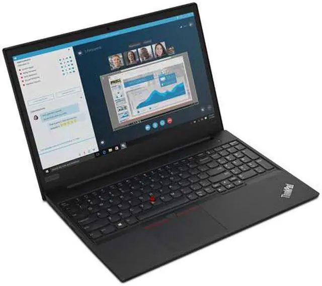 Alt view image 7 of 7 - Lenovo ThinkPad E595 15.6" Full HD Laptop, AMD Ryzen 5 3500U Quad-Core, Up to 3.70 GHz, 8GB Ram, 256GB SSD, Windows 10 Pro (20NF0012US)