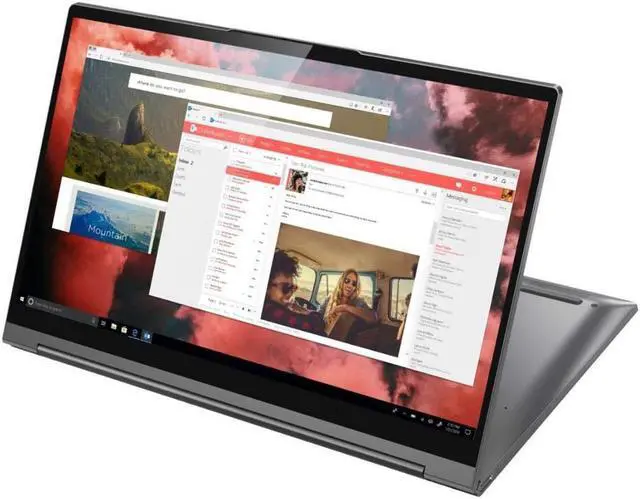 Alt view image 7 of 20 - Lenovo - Yoga C940 2-in-1 14" Touch-Screen Laptop - Intel Core i7 - 12GB Memory - 512GB Solid State Drive - Iron Gray 81Q9002GUS Notebook Tablet Computer PC